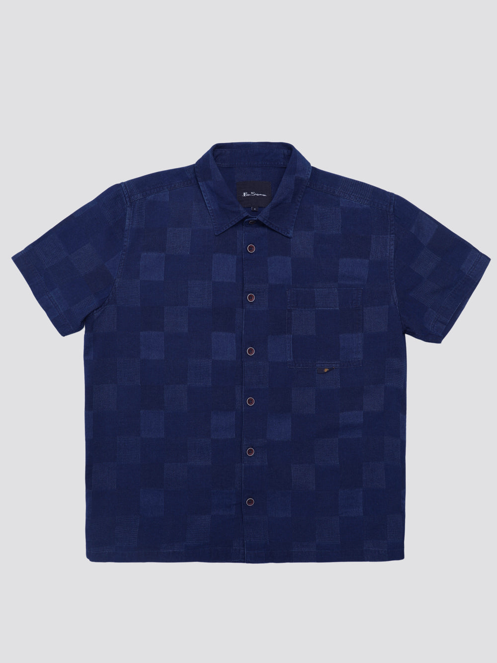 Chemises Ben Sherman B by Ben Sherman Indigo Check Bleu Marine | QTC-32208140